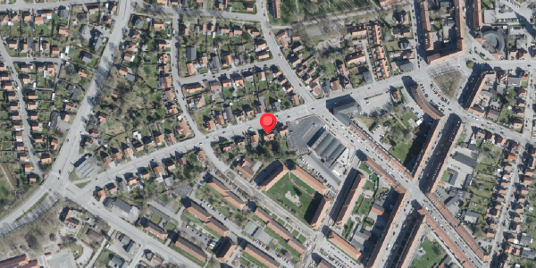 Oversvømmelsesrisiko fra vandløb på Jyllandsgade 17, 4100 Ringsted
