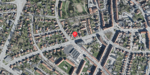 Oversvømmelsesrisiko fra vandløb på Jyllandsgade 18, 4100 Ringsted