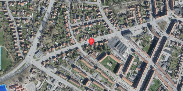 Oversvømmelsesrisiko fra vandløb på Jyllandsgade 21, 4100 Ringsted