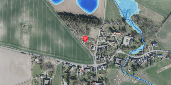Oversvømmelsesrisiko fra vandløb på Kastrupvej 7, 4100 Ringsted