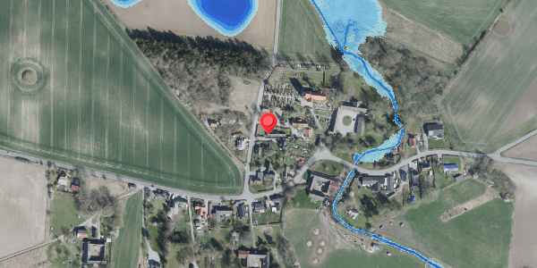 Oversvømmelsesrisiko fra vandløb på Kastrupvej 8, . , 4100 Ringsted