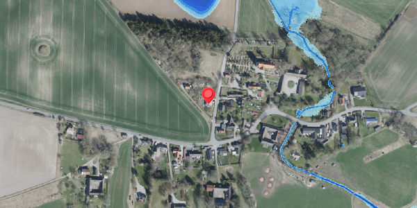 Oversvømmelsesrisiko fra vandløb på Kastrupvej 9, 4100 Ringsted