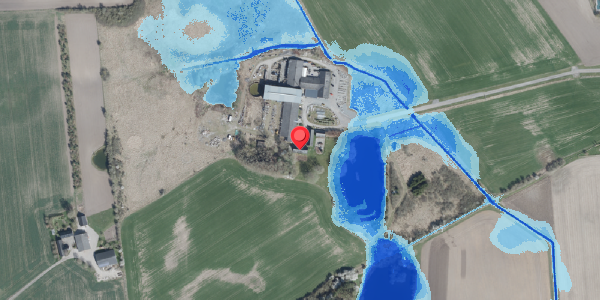 Oversvømmelsesrisiko fra vandløb på Kastrupvej 37, . , 4100 Ringsted
