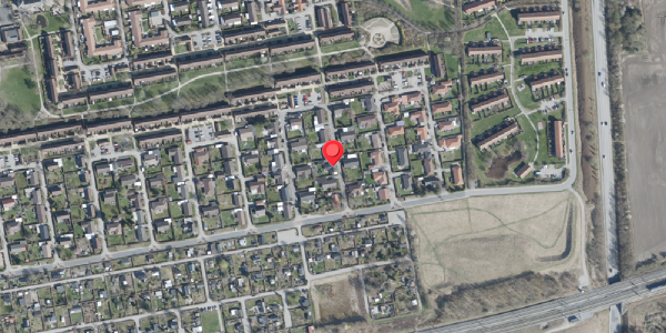 Oversvømmelsesrisiko fra vandløb på Kildebakken 16, 4100 Ringsted