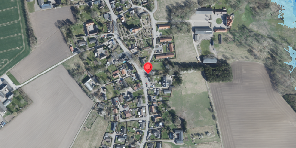 Oversvømmelsesrisiko fra vandløb på Kirkevej 2, 4100 Ringsted