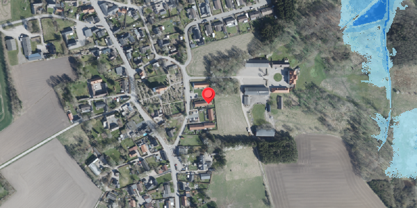 Oversvømmelsesrisiko fra vandløb på Kirkevej 12A, . , 4100 Ringsted