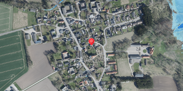 Oversvømmelsesrisiko fra vandløb på Kirkevej 37, . , 4100 Ringsted