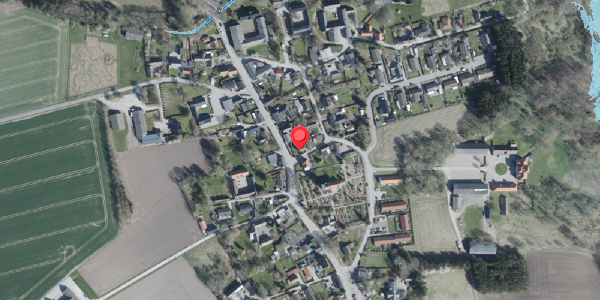 Oversvømmelsesrisiko fra vandløb på Kirkevej 39, 4100 Ringsted