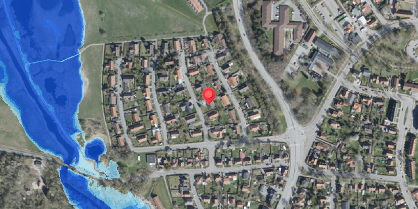 Oversvømmelsesrisiko fra vandløb på Maglemosevej 6, . , 4100 Ringsted