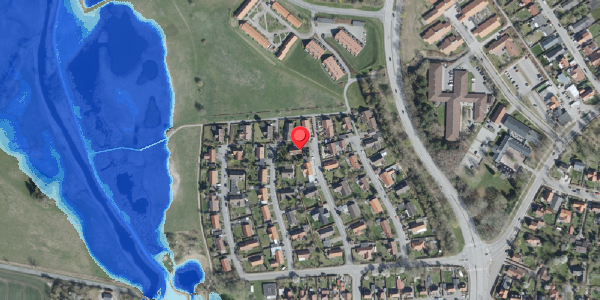 Oversvømmelsesrisiko fra vandløb på Maglemosevej 11, . , 4100 Ringsted