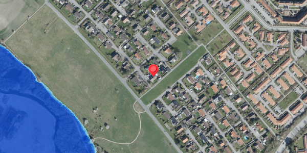 Oversvømmelsesrisiko fra vandløb på Munkebjergvej 4, . , 4100 Ringsted