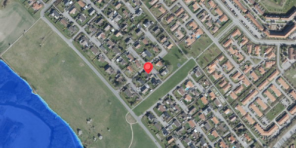 Oversvømmelsesrisiko fra vandløb på Munkebjergvej 8, . , 4100 Ringsted