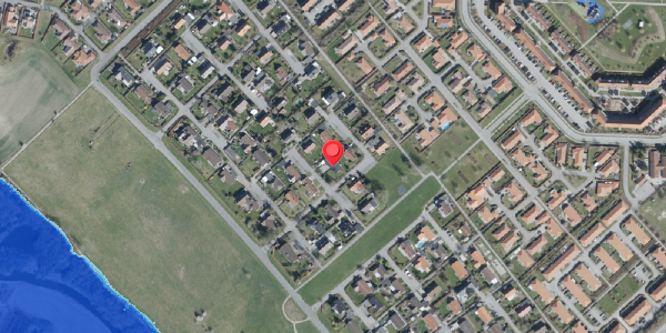Oversvømmelsesrisiko fra vandløb på Munkebjergvej 21, 4100 Ringsted