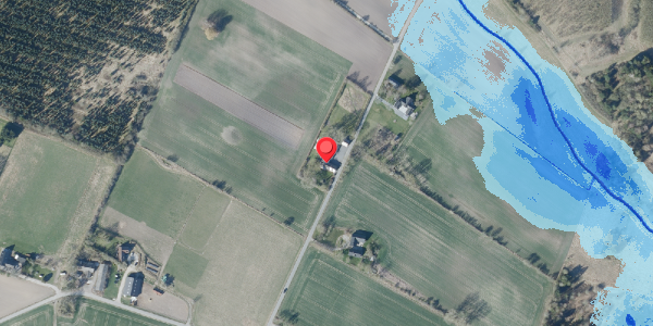 Oversvømmelsesrisiko fra vandløb på Nyvangsvej 51, . , 4100 Ringsted