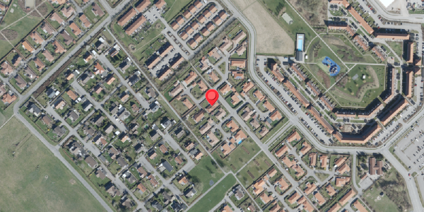 Oversvømmelsesrisiko fra vandløb på Præstelunden 13, . , 4100 Ringsted