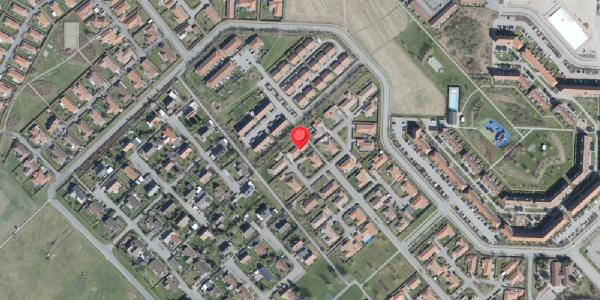 Oversvømmelsesrisiko fra vandløb på Præstelunden 21, 4100 Ringsted