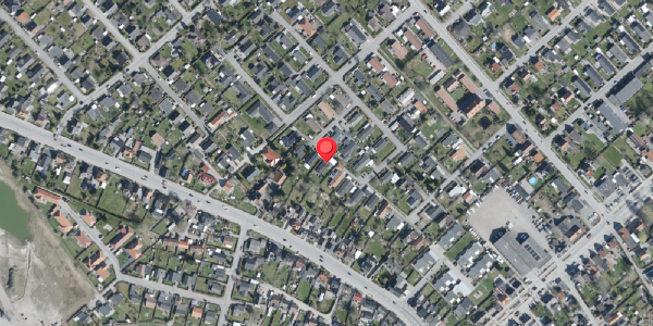 Oversvømmelsesrisiko fra vandløb på Risvangen 14, 4100 Ringsted
