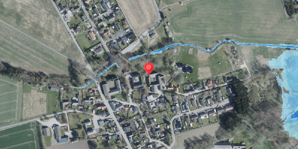 Oversvømmelsesrisiko fra vandløb på Roligheden 5, 4100 Ringsted