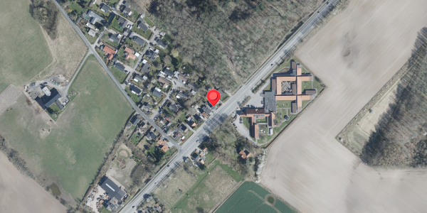 Oversvømmelsesrisiko fra vandløb på Roskildevej 487, . , 4100 Ringsted