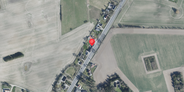 Oversvømmelsesrisiko fra vandløb på Roskildevej 545, . , 4100 Ringsted