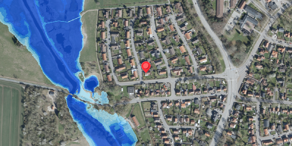 Oversvømmelsesrisiko fra vandløb på Ryttermosevej 2, . , 4100 Ringsted