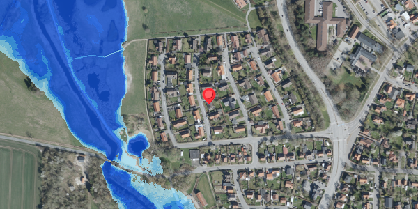Oversvømmelsesrisiko fra vandløb på Ryttermosevej 6, . , 4100 Ringsted