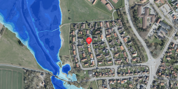 Oversvømmelsesrisiko fra vandløb på Ryttermosevej 7, . , 4100 Ringsted