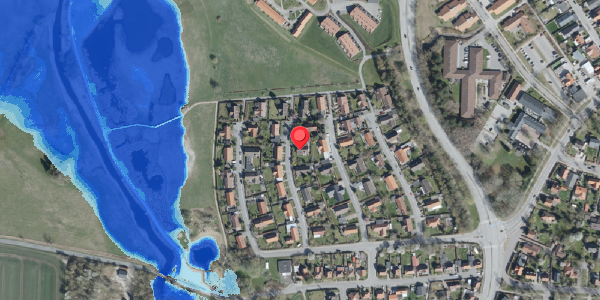 Oversvømmelsesrisiko fra vandløb på Ryttermosevej 10, . , 4100 Ringsted