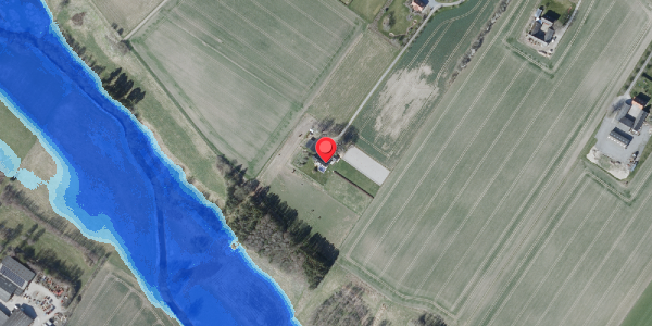 Oversvømmelsesrisiko fra vandløb på Skovmarksvej 4, 4100 Ringsted
