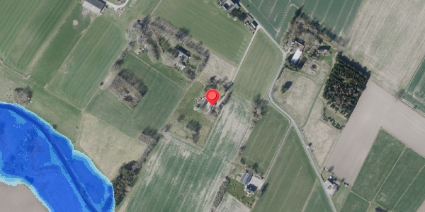 Oversvømmelsesrisiko fra vandløb på Skovmarksvej 34, 4100 Ringsted