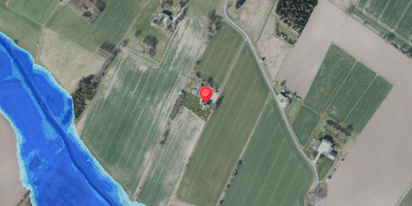 Oversvømmelsesrisiko fra vandløb på Skovmarksvej 38, . , 4100 Ringsted