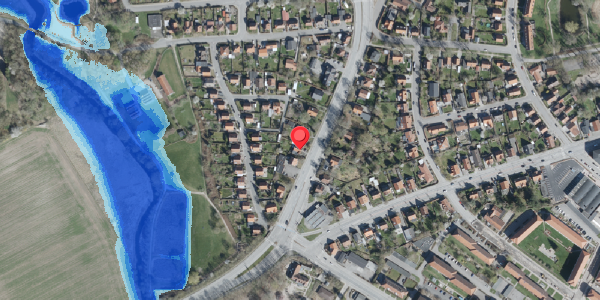 Oversvømmelsesrisiko fra vandløb på Sorøvej 30, . , 4100 Ringsted