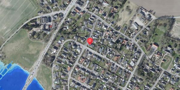 Oversvømmelsesrisiko fra vandløb på Susåvej 7, . , 4100 Ringsted