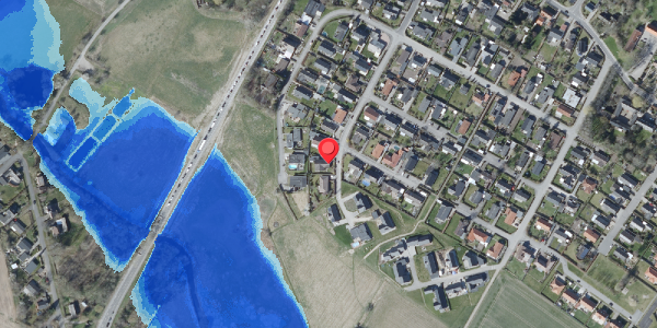 Oversvømmelsesrisiko fra vandløb på Susåvej 28, 4100 Ringsted