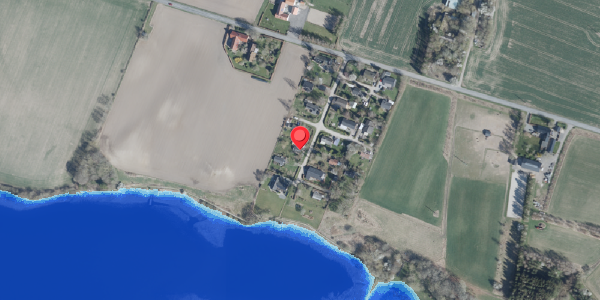 Oversvømmelsesrisiko fra vandløb på Søbjergvej 9, 4100 Ringsted