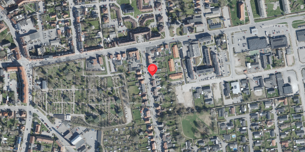Oversvømmelsesrisiko fra vandløb på Søndergade 9, 4100 Ringsted