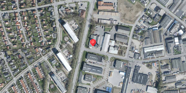 Oversvømmelsesrisiko fra vandløb på Thorsvej 1, 4100 Ringsted