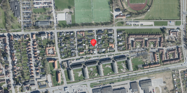 Oversvømmelsesrisiko fra vandløb på Thyrasvej 8, 4100 Ringsted