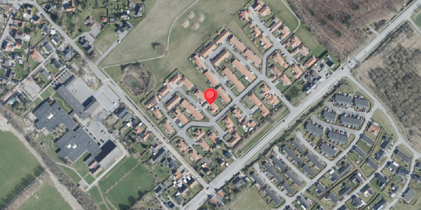 Oversvømmelsesrisiko fra vandløb på Toften 2, 4100 Ringsted