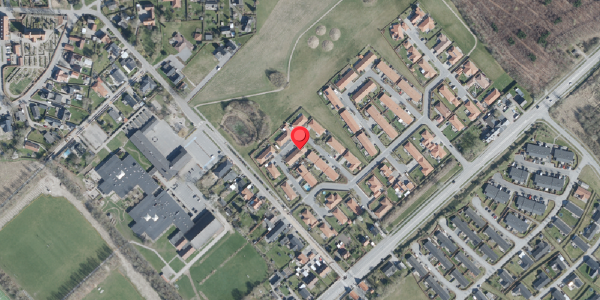 Oversvømmelsesrisiko fra vandløb på Toften 7, 4100 Ringsted