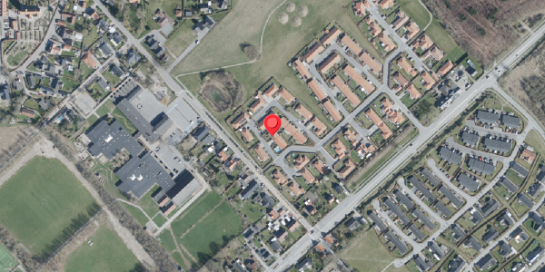 Oversvømmelsesrisiko fra vandløb på Toften 11, 4100 Ringsted