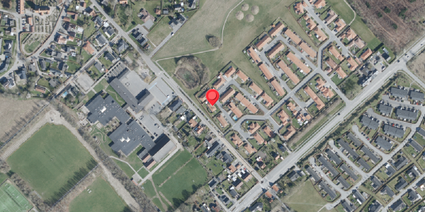 Oversvømmelsesrisiko fra vandløb på Toften 14, 4100 Ringsted