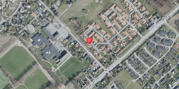 Oversvømmelsesrisiko fra vandløb på Toften 16, 4100 Ringsted