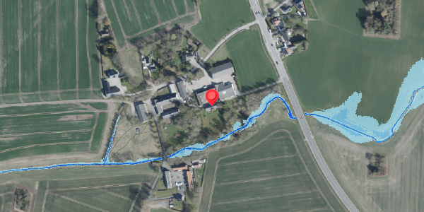 Oversvømmelsesrisiko fra vandløb på Tolstrupvej 13, . , 4100 Ringsted
