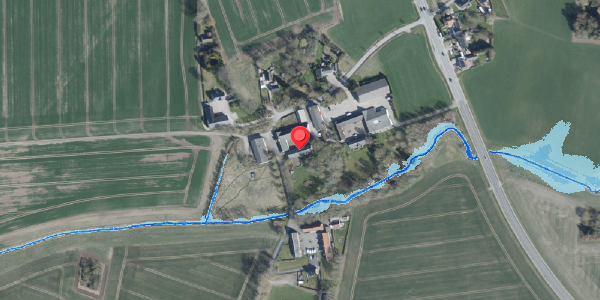 Oversvømmelsesrisiko fra vandløb på Tolstrupvej 17, . , 4100 Ringsted
