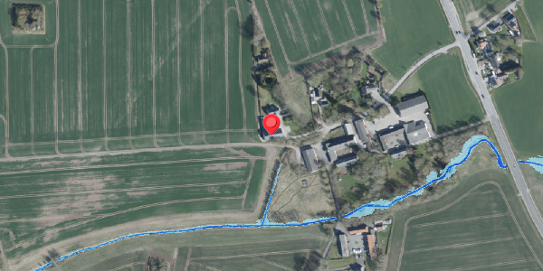Oversvømmelsesrisiko fra vandløb på Tolstrupvej 20B, . , 4100 Ringsted