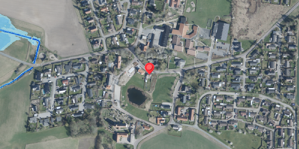 Oversvømmelsesrisiko fra vandløb på Vigersted Bygade 4, . , 4100 Ringsted