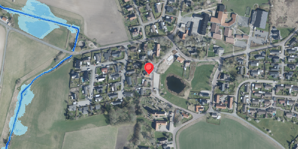 Oversvømmelsesrisiko fra vandløb på Vigersted Bygade 41, . , 4100 Ringsted