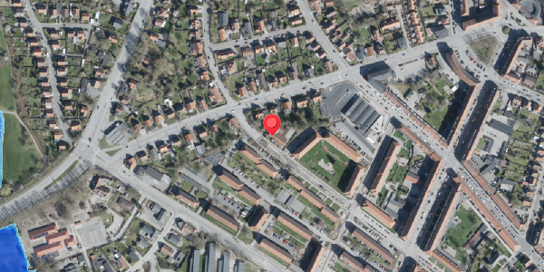 Oversvømmelsesrisiko fra vandløb på Vilhelm Andersensvej 3, . , 4100 Ringsted