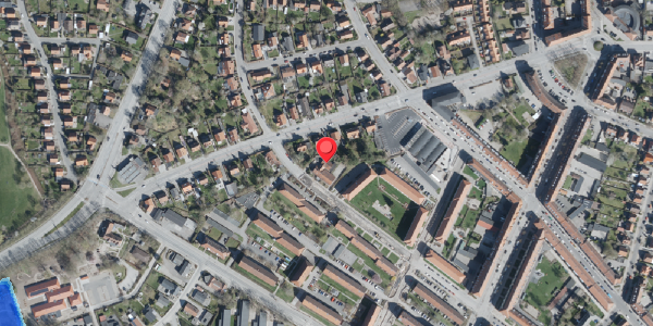 Oversvømmelsesrisiko fra vandløb på Vilhelm Andersensvej 3B, . , 4100 Ringsted